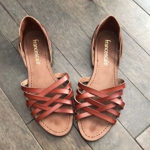 cute boho flats